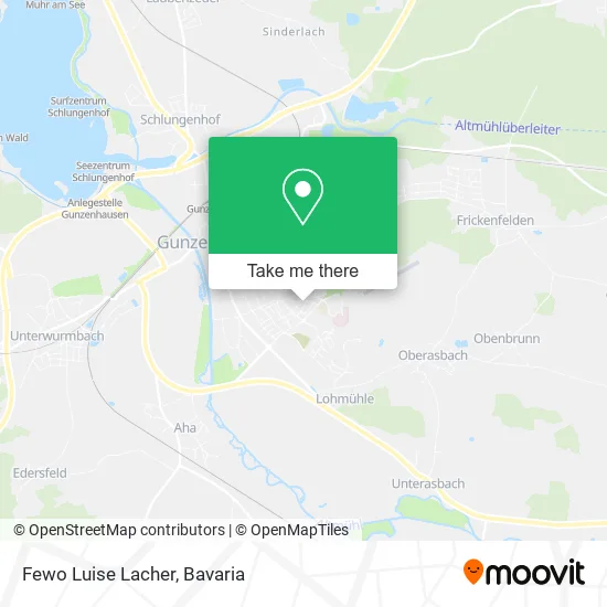 Карта Fewo Luise Lacher