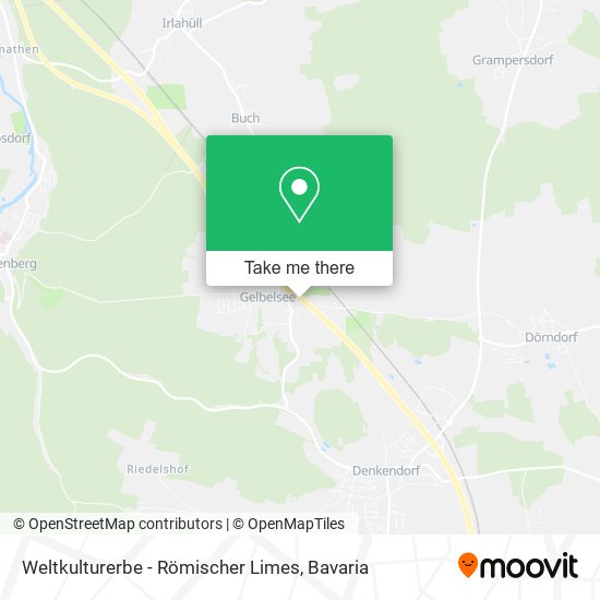 Weltkulturerbe - Römischer Limes map