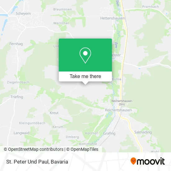 Карта St. Peter Und Paul