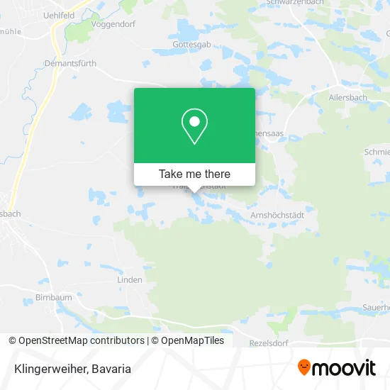 Карта Klingerweiher