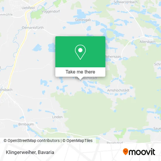Карта Klingerweiher