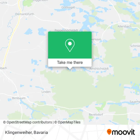 Карта Klingenweiher