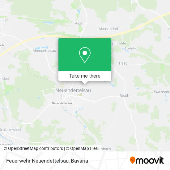 Feuerwehr Neuendettelsau map