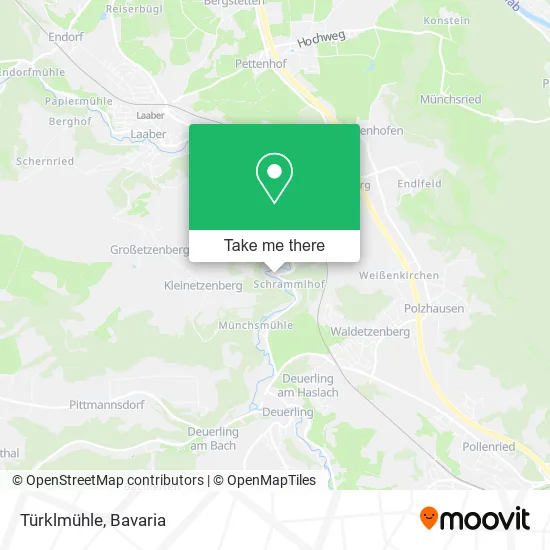 Карта Türklmühle