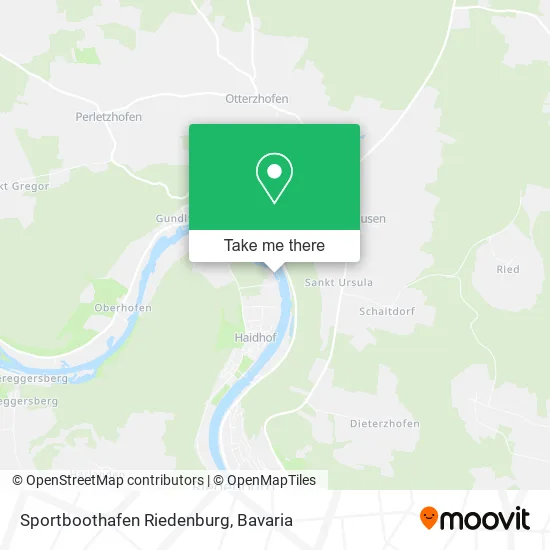 Карта Sportboothafen Riedenburg