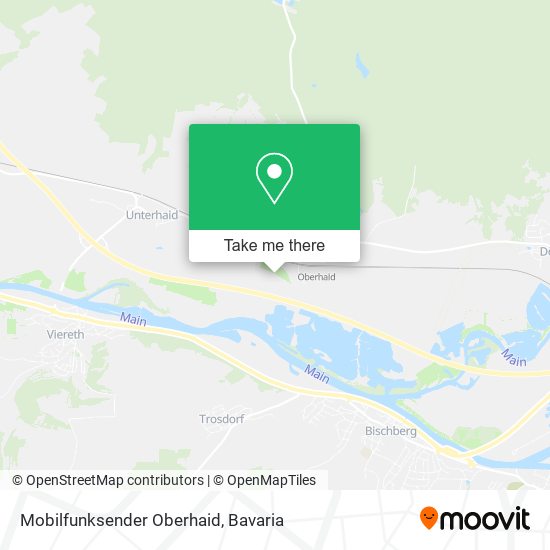 Mobilfunksender Oberhaid map