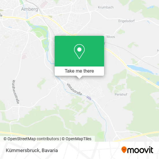 Карта Kümmersbruck
