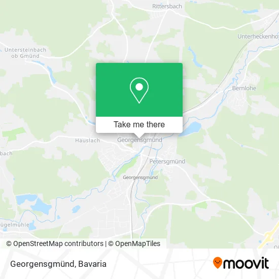 Georgensgmünd map