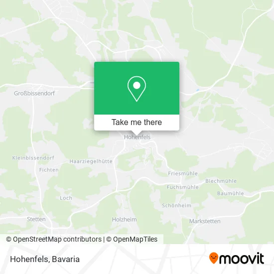 Карта Hohenfels