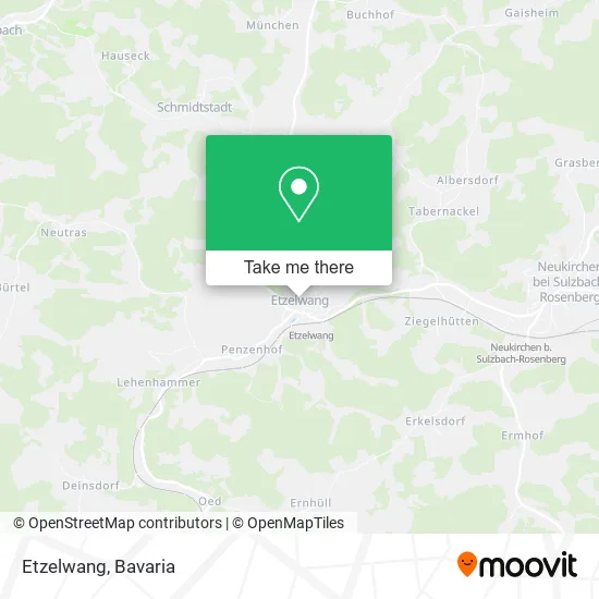 Карта Etzelwang