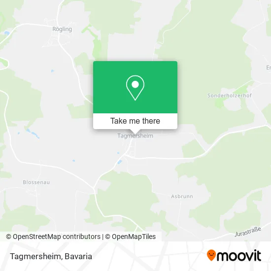 Карта Tagmersheim