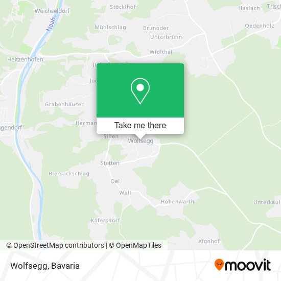 Wolfsegg map