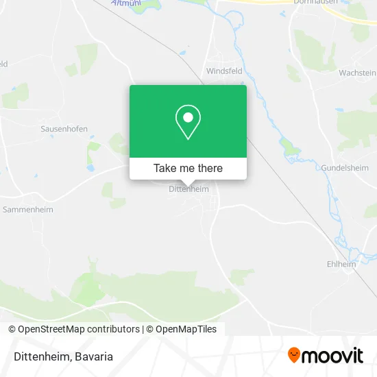 Карта Dittenheim