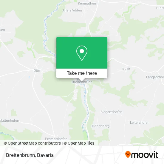 Карта Breitenbrunn