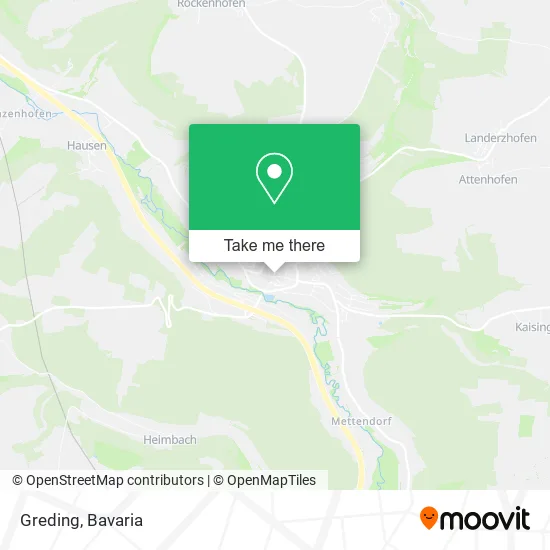 Карта Greding
