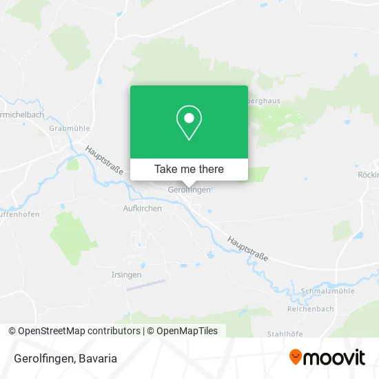 Карта Gerolfingen