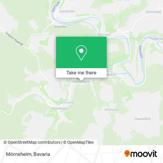 Карта Mörnsheim