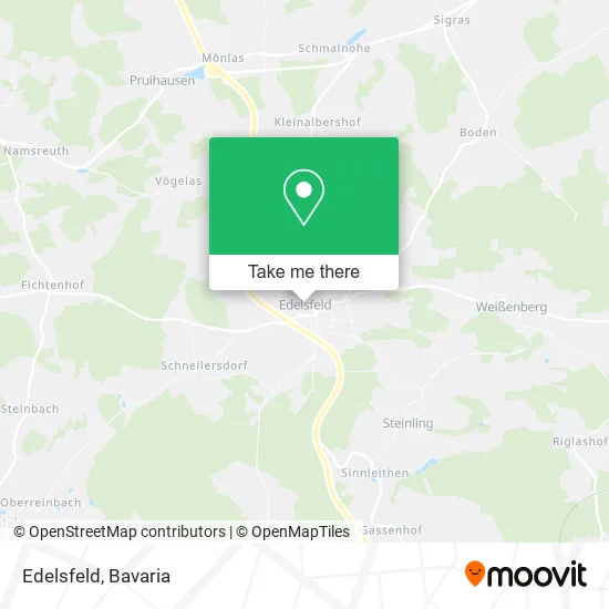 Карта Edelsfeld