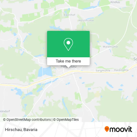 Карта Hirschau