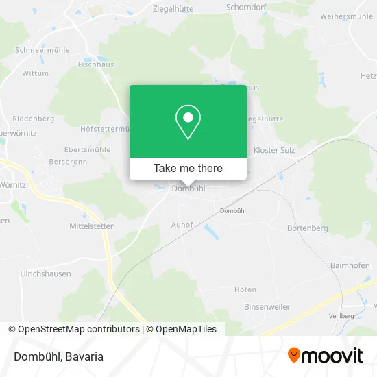 Карта Dombühl