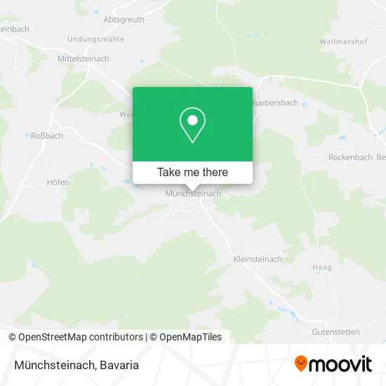 Карта Münchsteinach