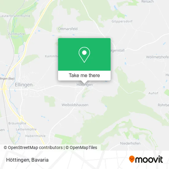 Карта Höttingen