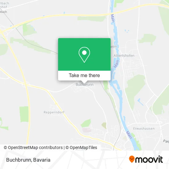 Карта Buchbrunn