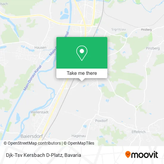 Карта Djk-Tsv Kersbach D-Platz