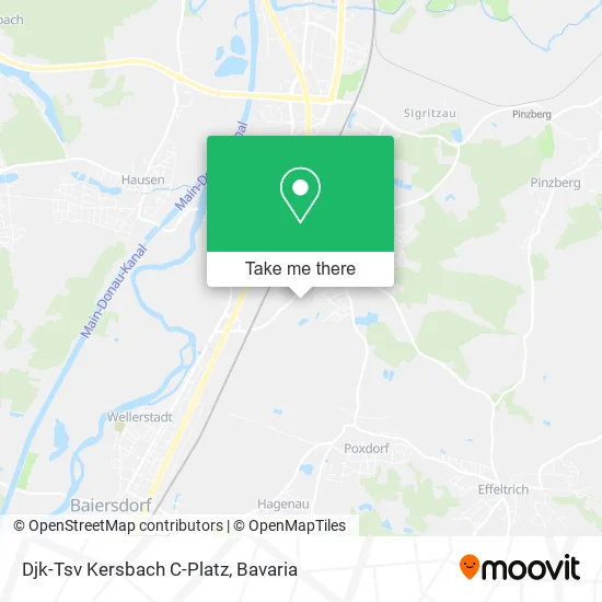 Карта Djk-Tsv Kersbach C-Platz