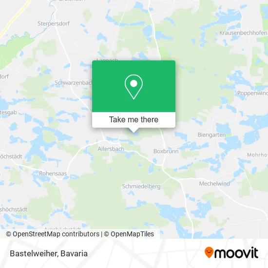 Карта Bastelweiher