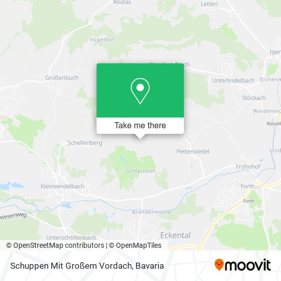 Карта Schuppen Mit Großem Vordach