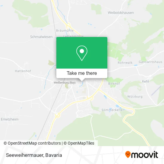 Карта Seeweihermauer