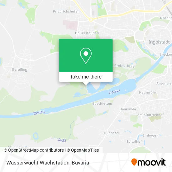 Карта Wasserwacht Wachstation