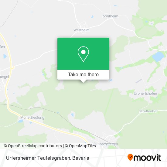 Urfersheimer Teufelsgraben map