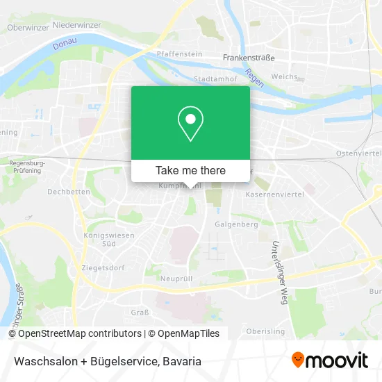 Карта Waschsalon + Bügelservice