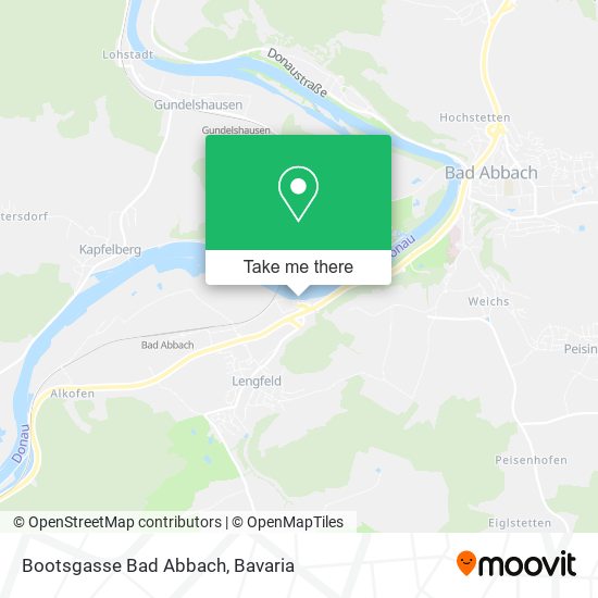 Bootsgasse Bad Abbach map