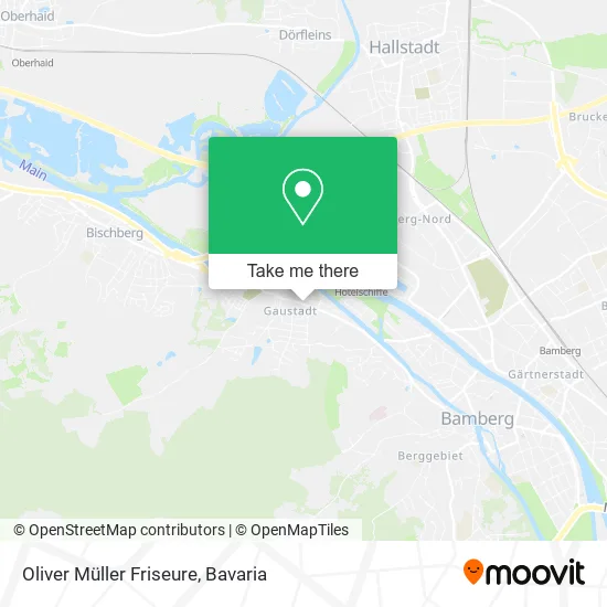 Карта Oliver Müller Friseure