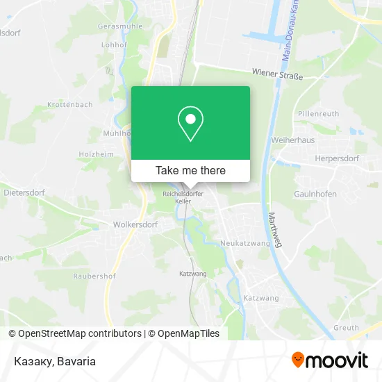 Казаку map