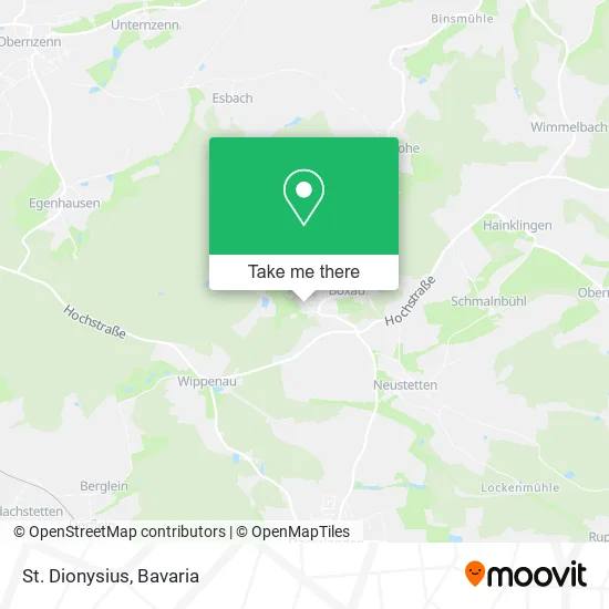 Карта St. Dionysius