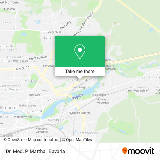 Карта Dr. Med. P. Matthai