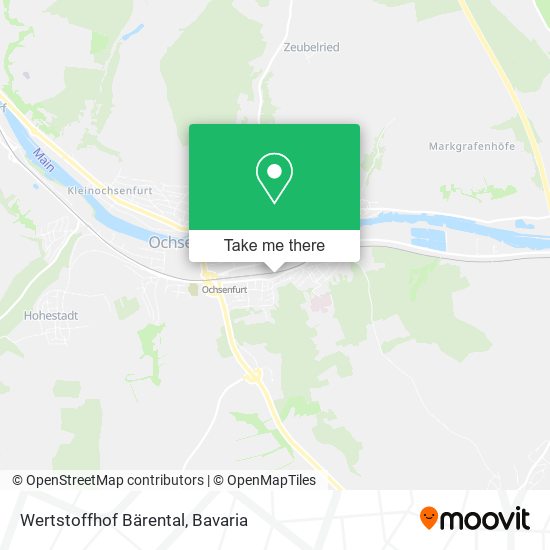 Wertstoffhof Bärental map