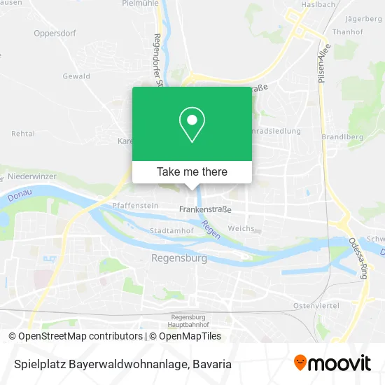 Карта Spielplatz Bayerwaldwohnanlage
