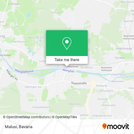 Карта Malusi
