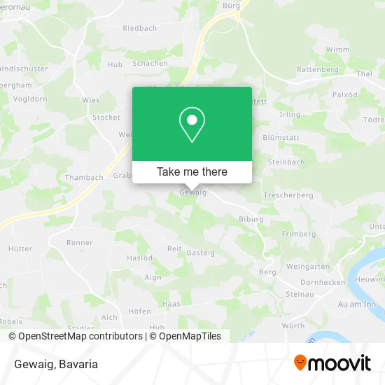 Карта Gewaig