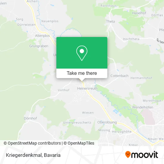 Карта Kriegerdenkmal