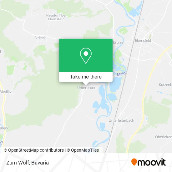Карта Zum Wölf