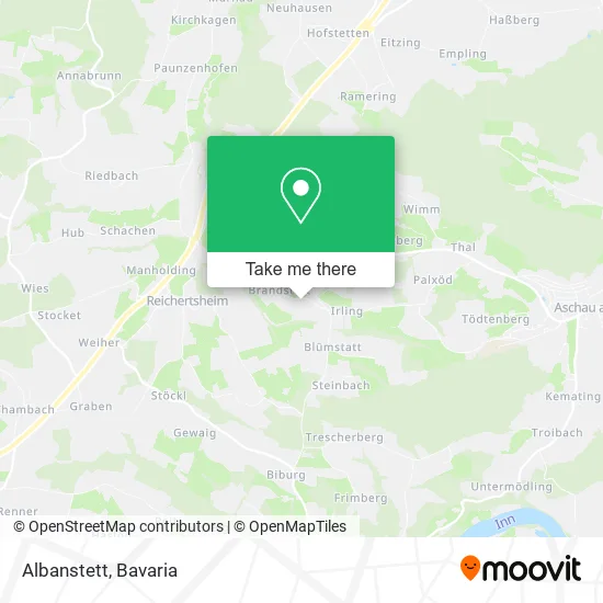Карта Albanstett