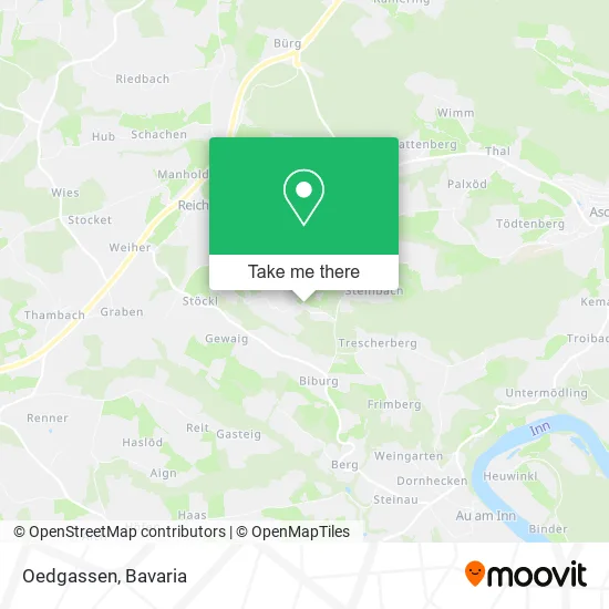 Карта Oedgassen