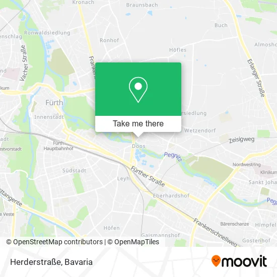 Карта Herderstraße