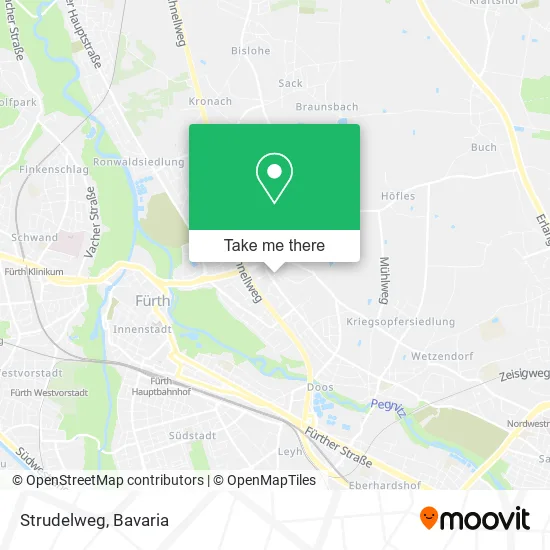 Карта Strudelweg